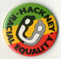 'Hackney Racial Equality' Badge