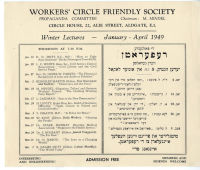 Workers Circle Friendly Society 