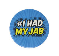 Badge: #I HAD MY JAB