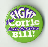 Badge - Fight Corrie Bill