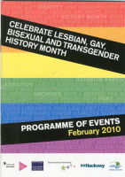 Celebrate LGBT History Month - Programme of Events 
