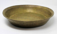 Brass mixing bowl to make chapati dough (roti ka atta)