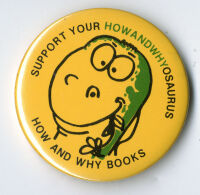 Badge - Support your Howandwhyosaurus