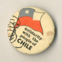 Badge - solidarity with the people of Chile