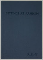 Book: 'Settings at Random'