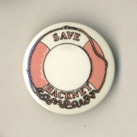 Badge - Save Hackney Campaign