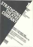 Theatre ticket : Strathcona Theatre Company