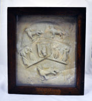 Plaster coat of arms