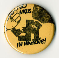 Badge - No Nazis in Hackney