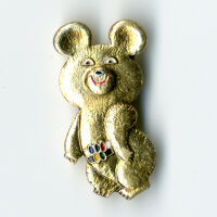 Lapel pin - Misha bear olympic mascot