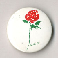 Badge - Labour Party Rose