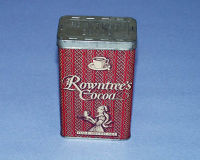 Tin of cocoa : Rowntree's half pound cocoa
