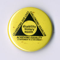 Disability History Badge