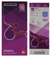 Athletics 2012 Paralympic Ticket 