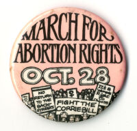 Badge - March for abortion rights