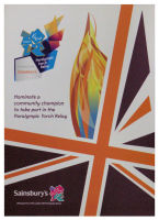 Sainsbury's: Nominate a community champion to take part in the Paralympic Torch Relay