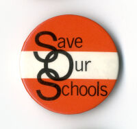 Badge - SOS Save Our Schools