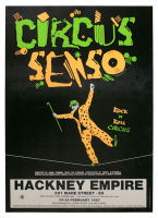Poster for 'Circus Senso' at Hackney Empire