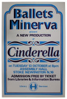 Poster -  Ballets Minerva, Cinderella