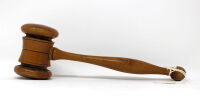 Wooden gavel