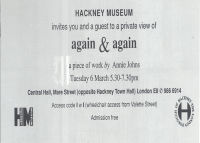 Private view invitation - Annie Johns