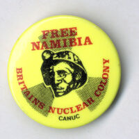 'Free Namibia' badge